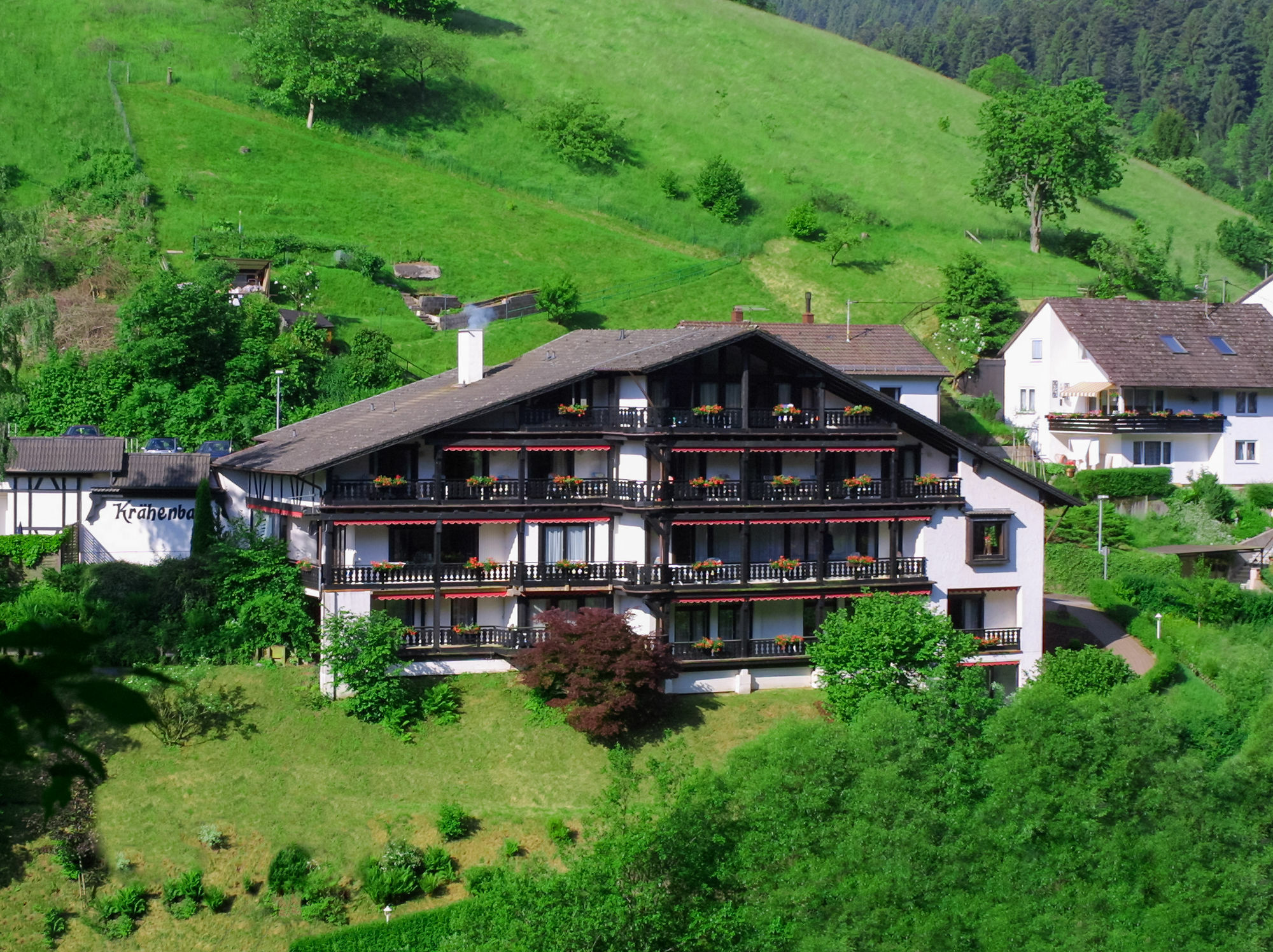 Kraehenbad Hotel Alpirsbach Exteriér fotografie